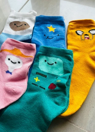 Set calzini adventure time principessa gommarosa, finn, jack,bmo, marque: Adventure Time, état: Neuf sans étiquette, taille: Taille unique, 18,00 €, 19,60 € Protection acheteurs incluse