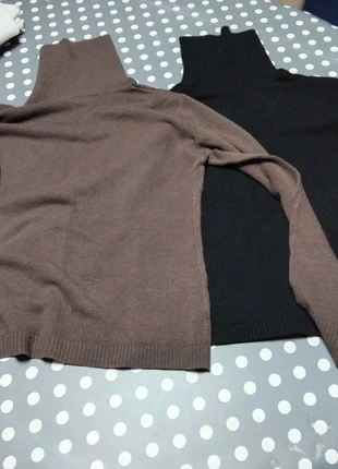 Lot 2 pulls col roulés, marke: Via28, zustand: Gut, größe: M / 38 / 10, 3,00 €, 3,85 € inklusive Vinted-Käuferschutz