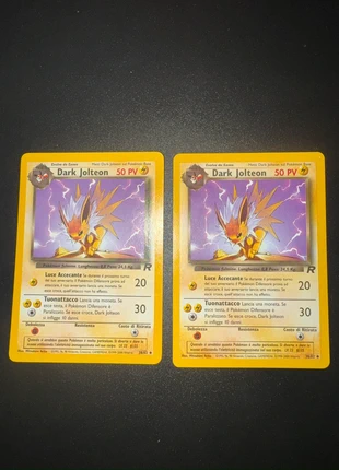dark jolteon, brand: Pokémon, condizioni: Ottime, €6.00, €7.00 include la Protezione acquisti