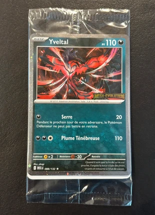 Carte Pokémon Yveltal promo stamp Mega Evolution scellé, brand: Pokémon, condizioni: Ottime, €1.50, €2.28 include la Protezione acquisti