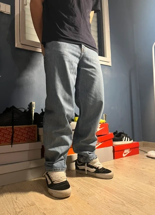 Jean loose bleu en denim Bershka taille 40 homme, marque: Bershka, état: Très bon état, taille: W30 | FR 40, 22,50 €, 24,33 € Protection acheteurs incluse