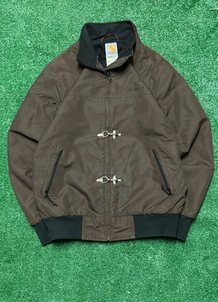 Y2K Mega Rare Japan Style Fireman Claps Brown Bomber Jacket, brand: Japan Style, condizioni: Ottime, taglia: XS, €29.90, €32.10 include la Protezione acquisti