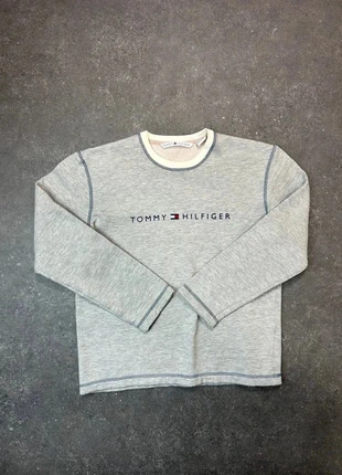 Tommy Hilfiger Sweat . Gris S Femme Coton/Polyester Logo brodé Col rond #0368, marque: Tommy Hilfiger, état: Très bon état, taille: S, 19,90 €, 21,60 € Protection acheteurs (Pro) incluse