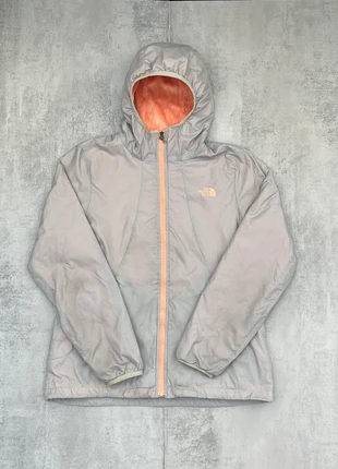 65 - The North Face Veste Imperméable doublée polaire avec capuche Gris/orange corail - Taille M, marque: The North Face, état: Très bon état, taille: M / 38 / 10, 24,99 €, 26,94 € Protection acheteurs incluse