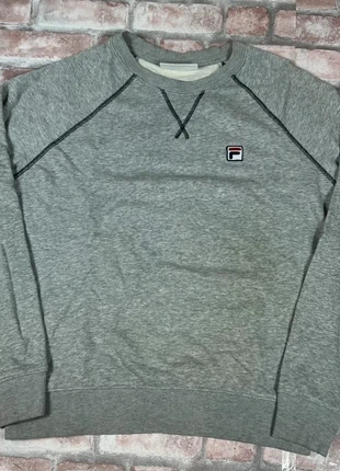 Sweat Crewneck Fila Vintage Gris Old School 90s Y2K, merk: FILA, staat: Heel goed, maat: S, € 9,00, € 10,15 inclusief Kopersbescherming Pro