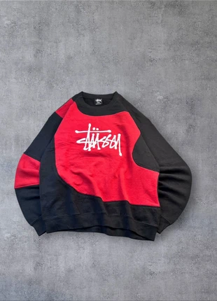Sweatshirt stussy Bicolore Noir et Rouge Logo Brodé - Taille S, marque: Stüssy, état: Très bon état, taille: S, 34,99 €, 37,44 € Protection acheteurs incluse