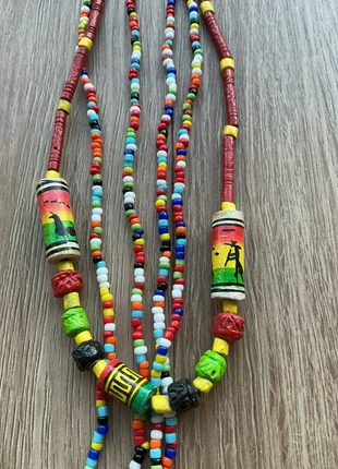 Glaskralen ketting 2 stuks, staat: Nieuw zonder prijskaartje, € 4,00, € 4,90 inclusief Kopersbescherming