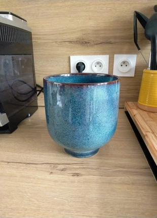 Cache pot de teinte bleu jamais utilisé, marke: sans marque, zustand: Neu, mit Etikett, 10,00 €, 11,20 € inklusive Vinted-Käuferschutz