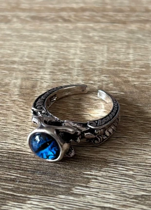 Bague design en acier inoxydable, marke: y2k, zustand: Neu, größe: Größenverstellbar, 9,90 €, 11,10 € beinhaltet Vinted-Käuferschutz Pro