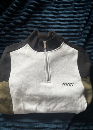 BoohooMAN Colour Block Quarter Zip Sweatshirt, brand: BoohooMAN, condition: Very good, size: S, €4.50, €5.43 includes Buyer Protection