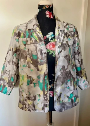 Veste blazer fleurie, brand: tanjay, condition: Very good, size: M / 38 / 10, €15.00, €16.45 includes Buyer Protection