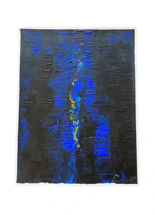 Toile abstraite avec texture fait main 30x40, marca: Fait Main, estado: Nuevo sin etiquetas, 25,00 €, 26,95 € Protección al comprador incluida