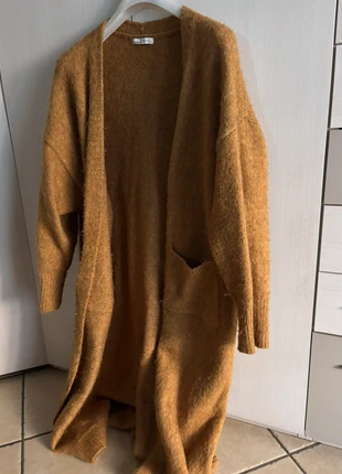 Cardigan kimono vestaglia lunga in maglia caldo, brand: Pull & Bear, condizioni: Ottime, taglia: M / IT 42 / EU 38, €7.00, €8.05 include la Protezione acquisti