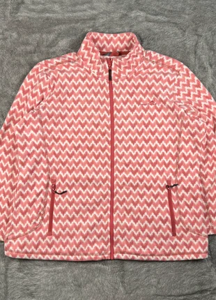 Moorhead Pink Fleece Jacket – Zigzag Pattern Softshell Style Outdoor Zip Up, marque: Moorhead, état: Très bon état, taille: XL / 42 / 14, 12,00 €, 13,30 € Protection acheteurs incluse