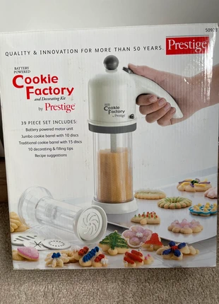 Cookie maker and decorating kit by Prestige (battery powered), brand: prestige, condition: New with tags, £9.00, £10.15 includes Buyer Protection