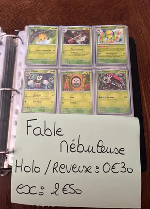 Carte Pokémon, fable nébuleuse holo reverse ex, marque: Pokémon, état: Très bon état, 1,00 €, 1,75 € Protection acheteurs (Pro) incluse