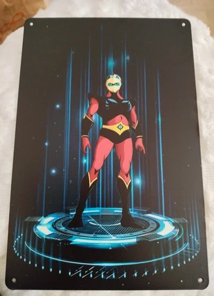 Plaque métallique Goldorak, merk: Goldorak, staat: Nieuw zonder prijskaartje, € 10,00, € 11,20 inclusief Kopersbescherming