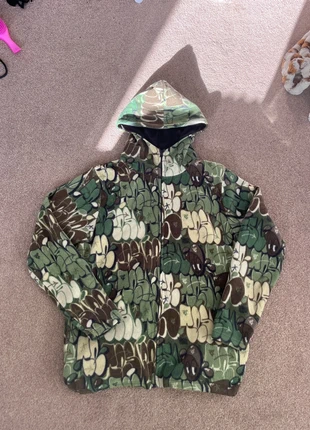 graffiti print zip up hoodie, brand: super massive, condition: Very good, size: S, £7.00, £8.05 includes Buyer Protection