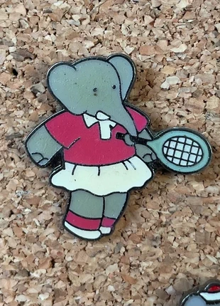 Pin’s Flor Babar tennis, marca: Babar, estado: Muy bueno, tamaño: Talla única, 4,00 €, 4,90 € Protección al comprador Pro incluida