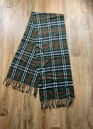 Écharpe quadrillé en cachemire Burberry - Vert foncé - Très bon état, marca: Burberry, estado: Muy bueno, 31,10 €, 33,36 € Protección al comprador incluida