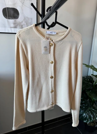 Gilet Mango – Beige – Taille M – Neuf avec étiquette, marca: Mango, estado: Novo com etiquetas, tamanho: M / 38 / 10, €24.00, €25.90 inclui Proteção do Comprador