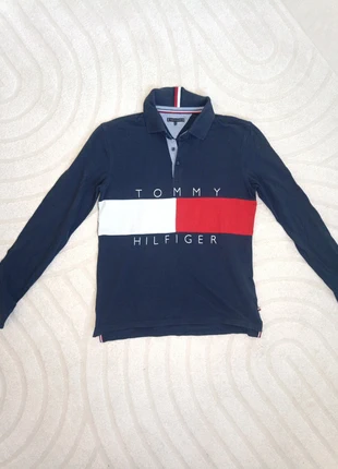 Polo/T-shirt manches longues Tommy Hilfiger - Taille M, brand: Tommy Hilfiger, condition: Very good, size: M, €12.99, €14.34 includes Buyer Protection