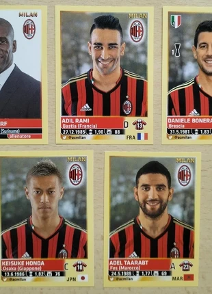 Panini Calciatori 2013-14 2014 Milan Aggiornamenti Upgrade Figurine Stickers Tematica, marca: Panini, estado: Nuevo sin etiquetas, 4,99 €, 5,94 € Protección al comprador incluida
