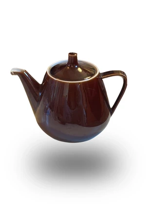 Théière vintage Villeroy & Boch en grès marron – Made in Luxembourg années 80, marque: Villeroy & Boch, état: Bon état, 15,00 €, 16,45 € Protection acheteurs incluse