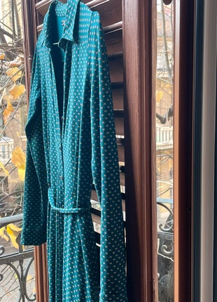 Maxi dress, stretto in vita, regolabile con laccio, versatile, adatto anche nelle mezze stagioni, brand: King Louie, condizioni: Ottime, taglia: XS / IT 38 / EU 34, €7.00, €8.05 include la Protezione acquisti