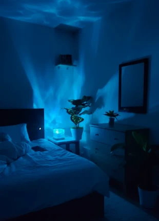 Lampe cube projecteur veilleuse LED 12 couleurs – 11 cm, merk: Inconnu, staat: Nieuw met prijskaartje, € 15,00, € 16,45 inclusief Kopersbescherming