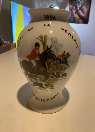 Vase ancien décor chasse venerie, marque: Inconnu, état: Très bon état, 4,00 €, 4,90 € Protection acheteurs incluse