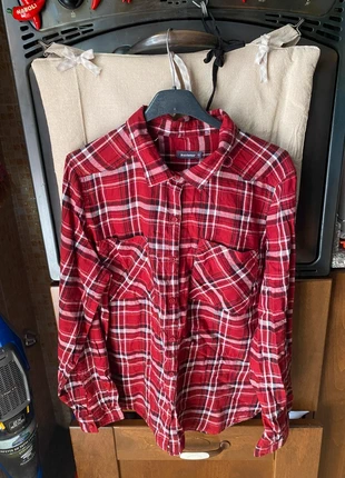 Camicia,a quadri,rossa,taglia M, marca: camicia a quadri, estado: Muito bom, tamanho: M / 38 / 10, €8.00, €9.10 inclui Proteção do Comprador