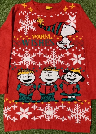 Pull de Noël Snoopy, marca: Peanuts, estado: Muito bom, tamanho: L / 40 / 12, €34.00, €36.40 inclui Proteção do Comprador Pro