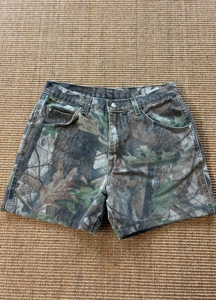 Short camouflage Mossy Oak Break-Up vintage S homme #1146, merk: Realtree, staat: Heel goed, maat: S, € 19,00, € 20,65 inclusief Kopersbescherming Pro