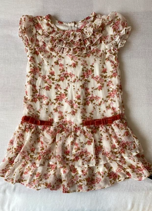 Girl’s Brand New Cream Floral Printed Occasion Dress, brand: Dunnes Stores, condition: New with tags, size: 5 years / 110 cm, €13.00, €14.35 includes Buyer Protection