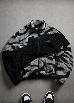 Veste polaire zippé pour homme taille M gris noir, neuf, marque: y2k, état: Neuf avec étiquette, taille: M, 50,00 €, 53,20 € Protection acheteurs incluse