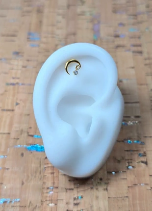 Bijou Piercing Neuf en Titane Tragus Hélix Daith, estado: Nuevo con etiquetas, 12,90 €, 14,25 € Protección al comprador Pro incluida