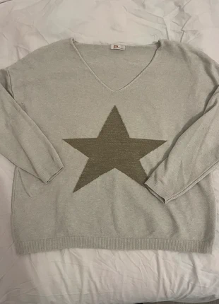 Pull beige étoile Izzy, marque: IZZY, état: Neuf sans étiquette, taille: Taille unique, 11,00 €, 12,25 € Protection acheteurs incluse
