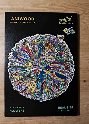 Puzzle de madera de animales, 150 piezas, marca: aniwood, estado: Muy bueno, 13,00 €, 13,65 € Protección al comprador incluida