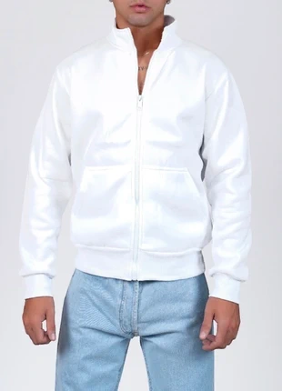 Felpa uomo con zip felpato invernale cotone, bianco. Nuovo con cartellino. Sku300. M., marque: felpa con zip bianco, état: Neuf avec étiquette, taille: M, 11,95 €, 13,25 € Protection acheteurs incluse