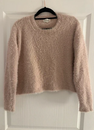 Bella Dahl Light Pink Rose Fuzzy Knit Eyelash Crew Neck Sweater Women’s Size Medium, brand: Bella Dahl, condition: Very good, size: M / 38 / 10, €38.00, €40.60 includes Buyer Protection