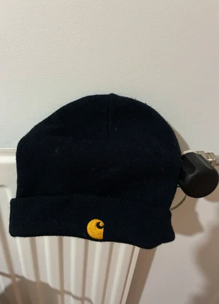 Carhartt muts donkerblauw, merk: Carhartt, staat: Heel goed, maat: Universele maat, € 8,00, € 9,10 inclusief Kopersbescherming