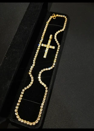 collana ciondolo dorata, marque: CHROME, état: Neuf avec étiquette, 10,00 €, 11,20 € Protection acheteurs incluse