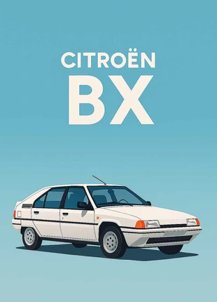 Affiche Vintage Citroen BX, brand: aucune, condition: New with tags, €10.00, €11.20 includes Buyer Protection