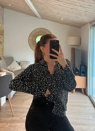 Blouse Etam à pois - Taille L, marca: Etam, estado: Novo sem etiquetas, tamanho: L / 40 / 12, €12.00, €13.30 inclui Proteção do Comprador