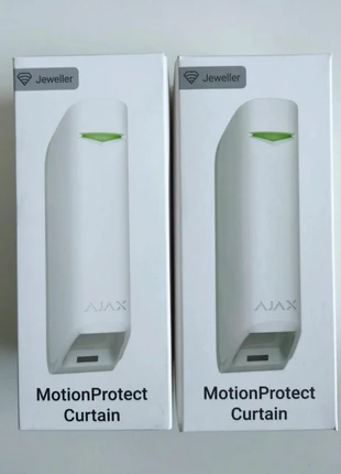 Détecteurs périmétriques Ajax – MotionProtect Curtain – Lot de 2, marque: Ajax, état: Neuf avec étiquette, 110,00 €, 116,20 € Protection acheteurs incluse