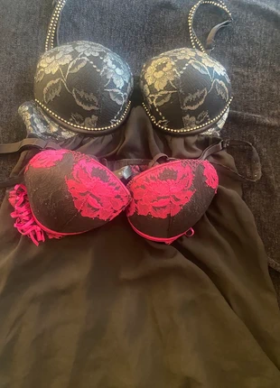 Lot nuisette et soutien gorge 30B excellent état, marke: Rougegorge, zustand: Sehr gut, größe: 75B, 6,00 €, 7,00 € inklusive Vinted-Käuferschutz