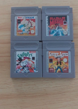 Lot 4 games Game Boy Gameboy Color, estado: Muito bom, €25.00, €26.95 inclui Proteção do Comprador