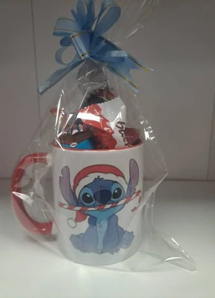 Mug stitch noel, brand: Stitch, condizioni: Nuovo senza cartellino, taglia: Prematuri, fino a 44 cm, €13.00, €14.35 include la Protezione acquisti