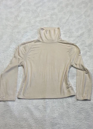 basic beige high neck cropped top, marque: Forever 21, état: Bon état, taille: M / 38 / 10, 1,00 €, 1,75 € Protection acheteurs incluse